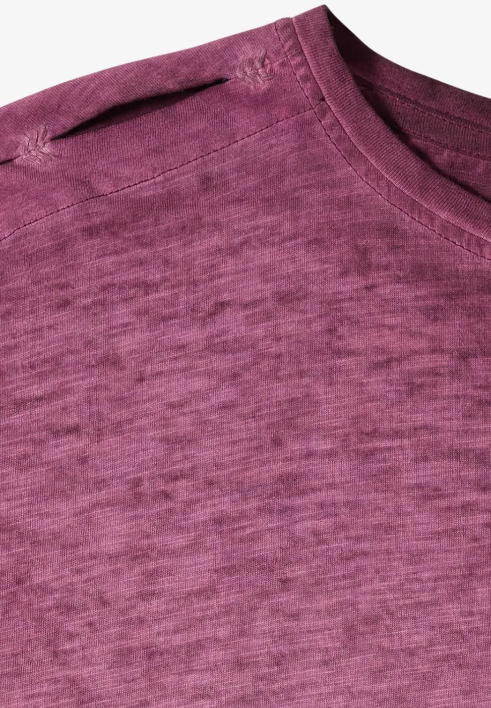 Shirt van geverfde jersey
