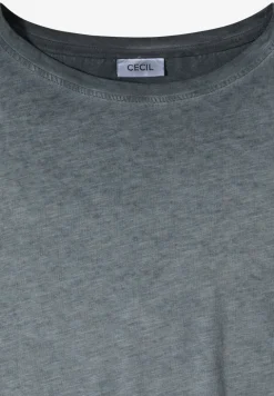 Shirt van geverfde jersey