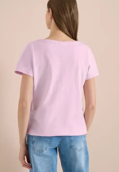 Shirt van geverfde jersey