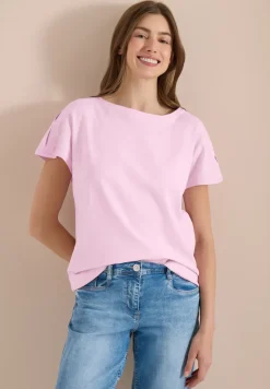Shirt van geverfde jersey