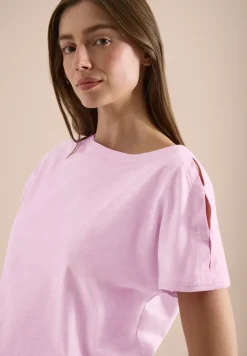 Shirt van geverfde jersey