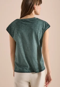 Shirt van geverfde jersey