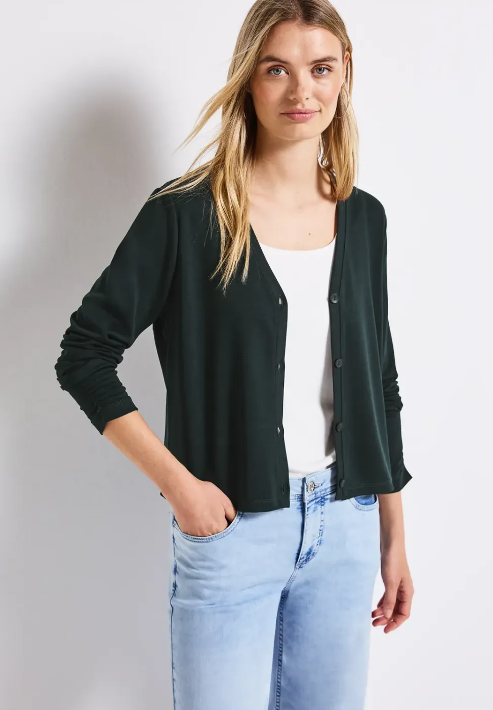 Silk-Look jasje