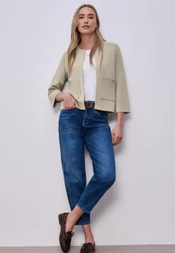 Silk-Look jasje