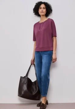 Silk-Look shirt