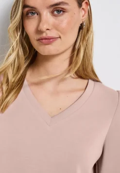 Silk-Look Shirt met rimpels