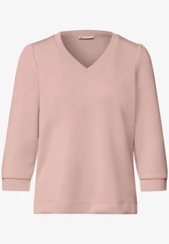 Silk-Look Shirt met rimpels