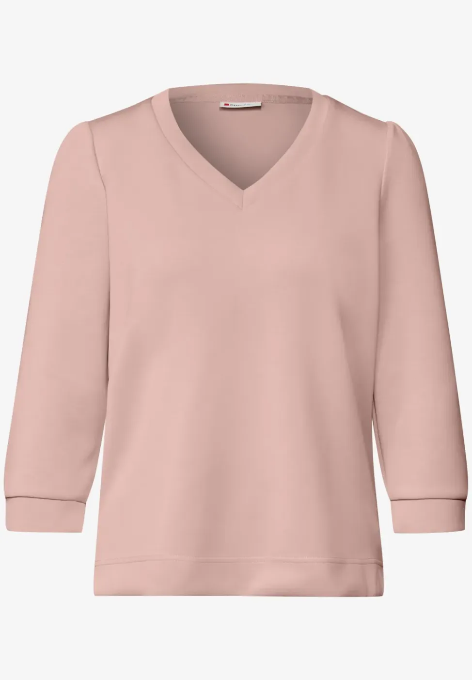Silk-Look Shirt met rimpels
