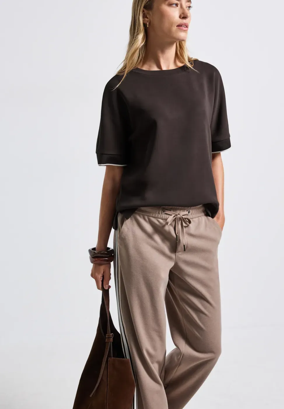 Silk-Look shirt