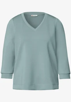 Silk-Look Shirt met rimpels
