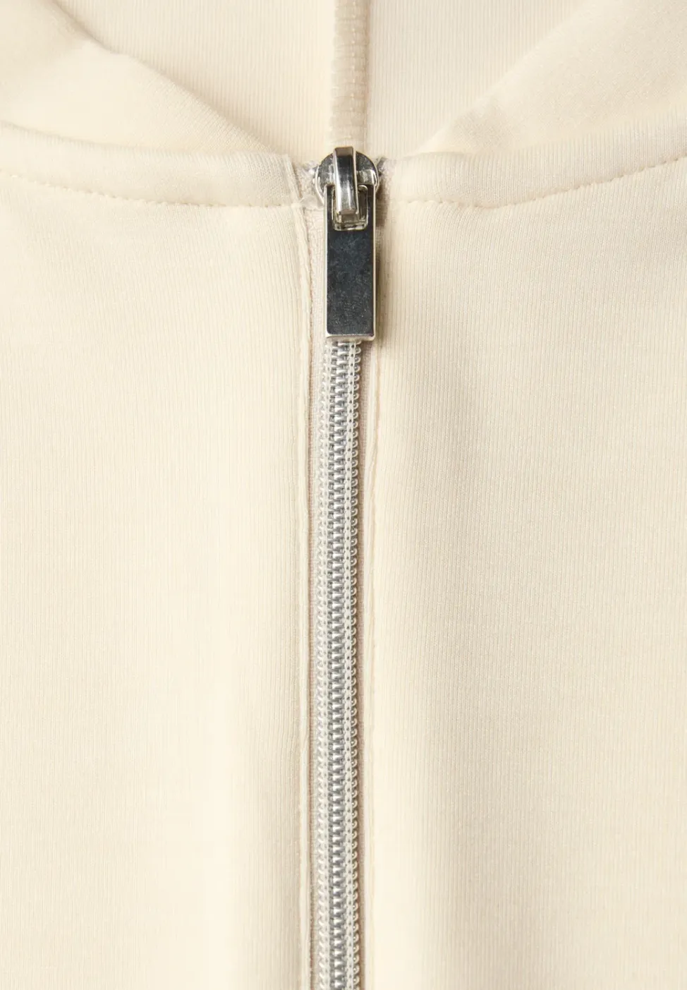Silk-Look Shirt met ritssluiting