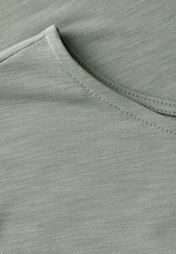 Silk-Look Shirt met tekst