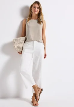 Silk-Look top