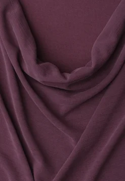 Silk-Look top met watervalhalslijn