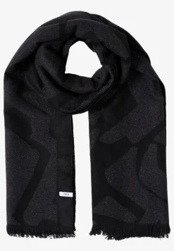 Sjaal met glitterdetails