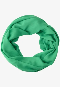 Sjaal met lus in effen kleur