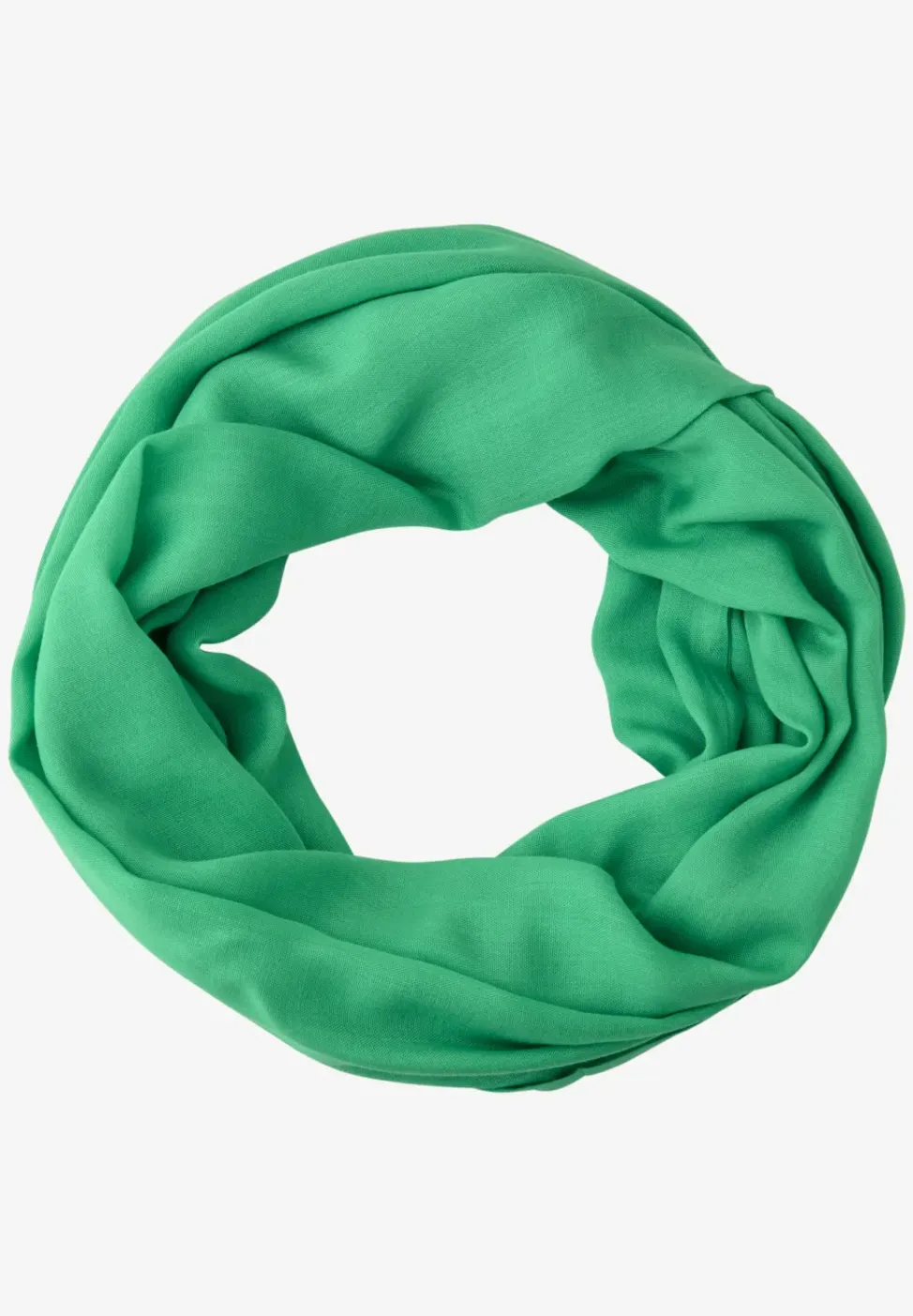 Sjaal met lus in effen kleur