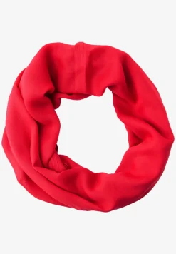 Sjaal met lus in effen kleur