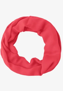 Sjaal met lus in effen kleur