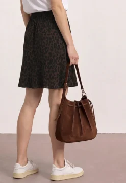 Skort met volants en print