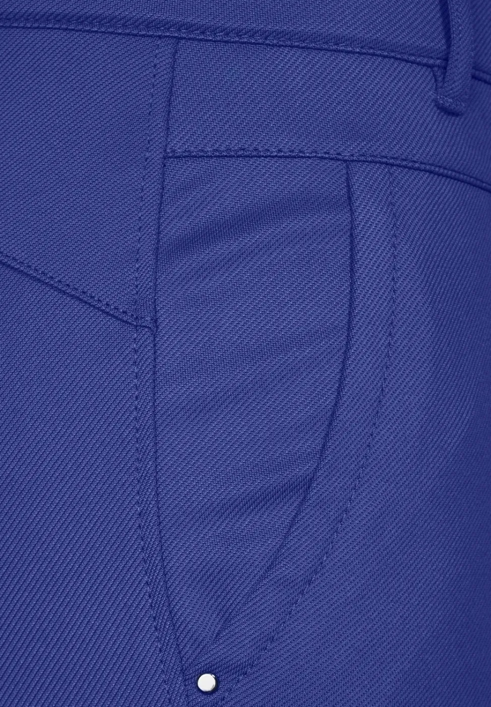 Slim fit broek van keperstof
