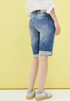 Slim Fit denim shorts