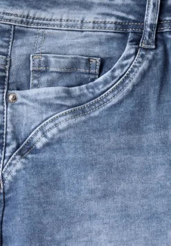 Slim Fit denim shorts
