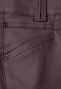 Slim Fit gecoate broek