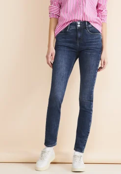 Slim fit indigo jeans