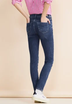Slim fit indigo jeans