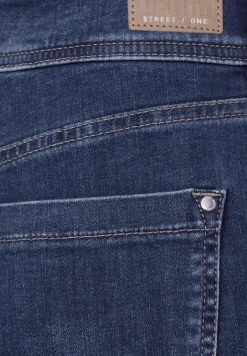 Slim fit indigo jeans
