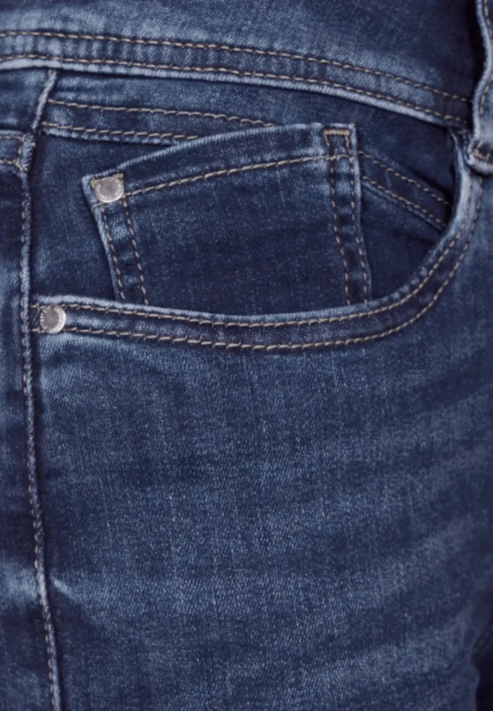 Slim fit indigo jeans