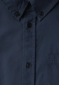 Slim fit overhemd in popeline