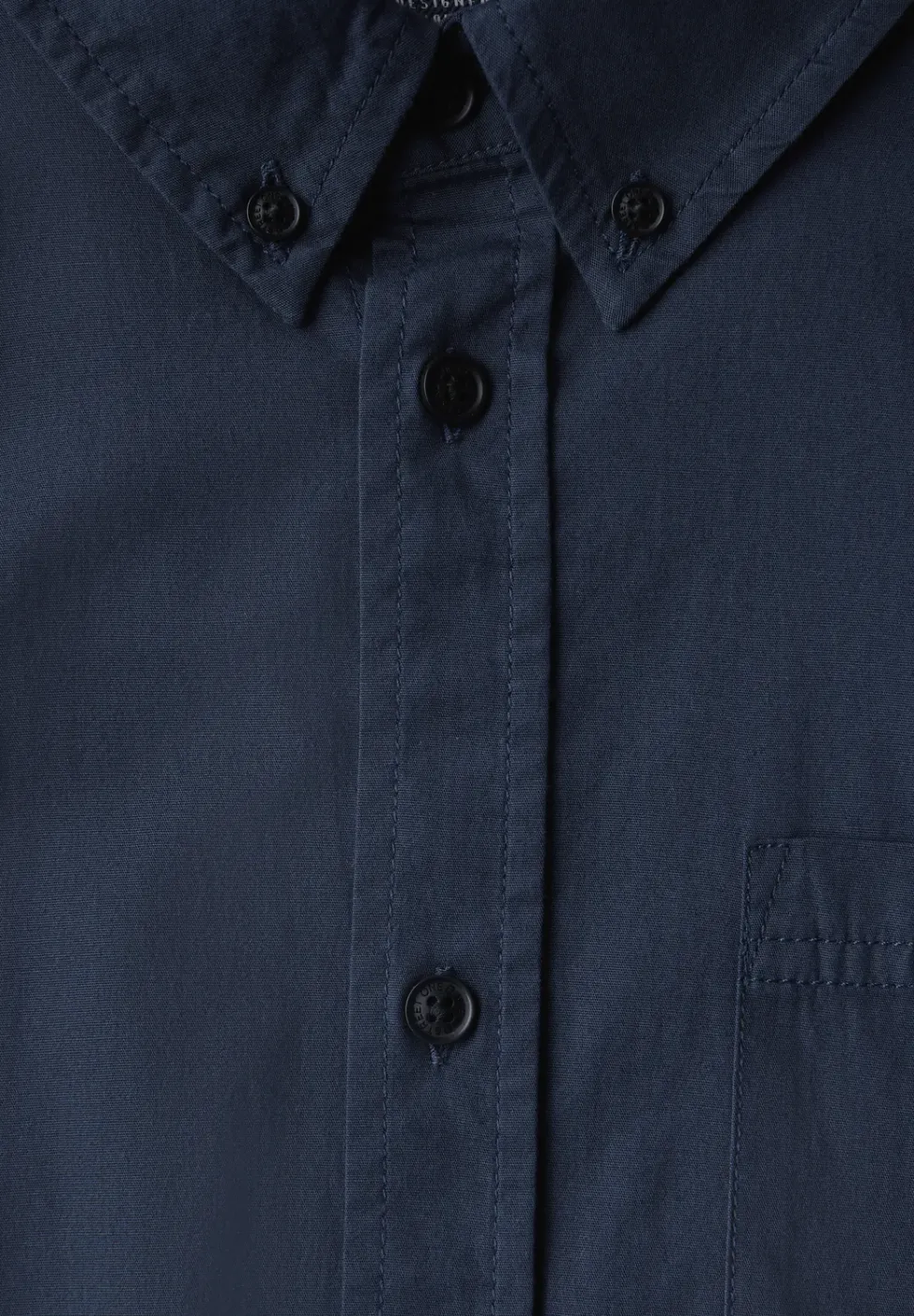 Slim fit overhemd in popeline