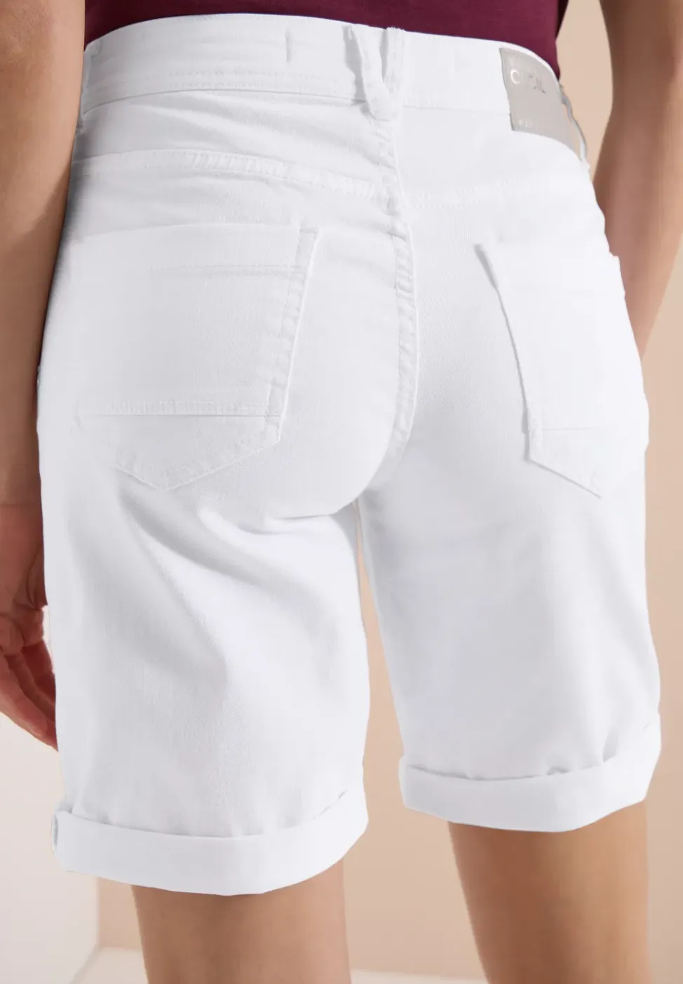 Slim Legs denim shorts in een casual fit