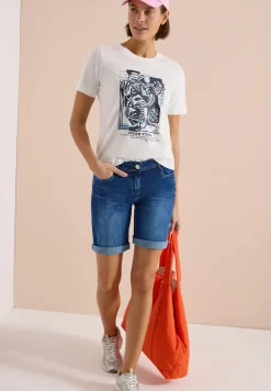 Slim Legs denim shorts in een casual fit