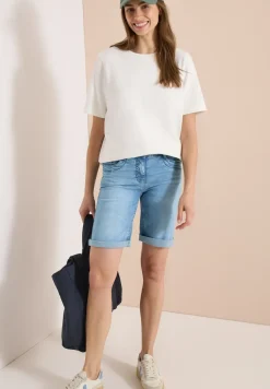 Slim Legs denim shorts in een casual fit