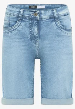 Slim Legs denim shorts in een casual fit