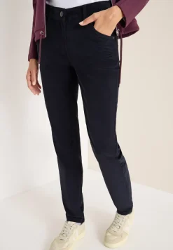 Slim Fit corduroy broek
