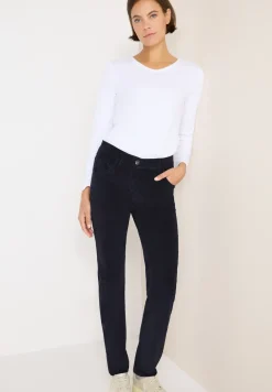 Slim Fit corduroy broek