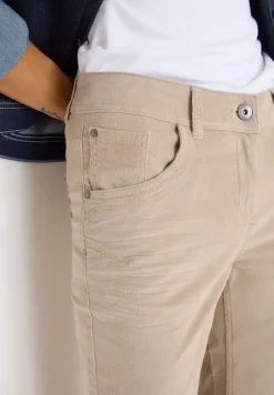 Slim Fit corduroy broek