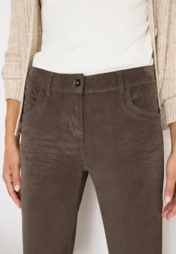 Slim Fit corduroy broek