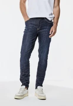 Slim-fit rinsed jeans