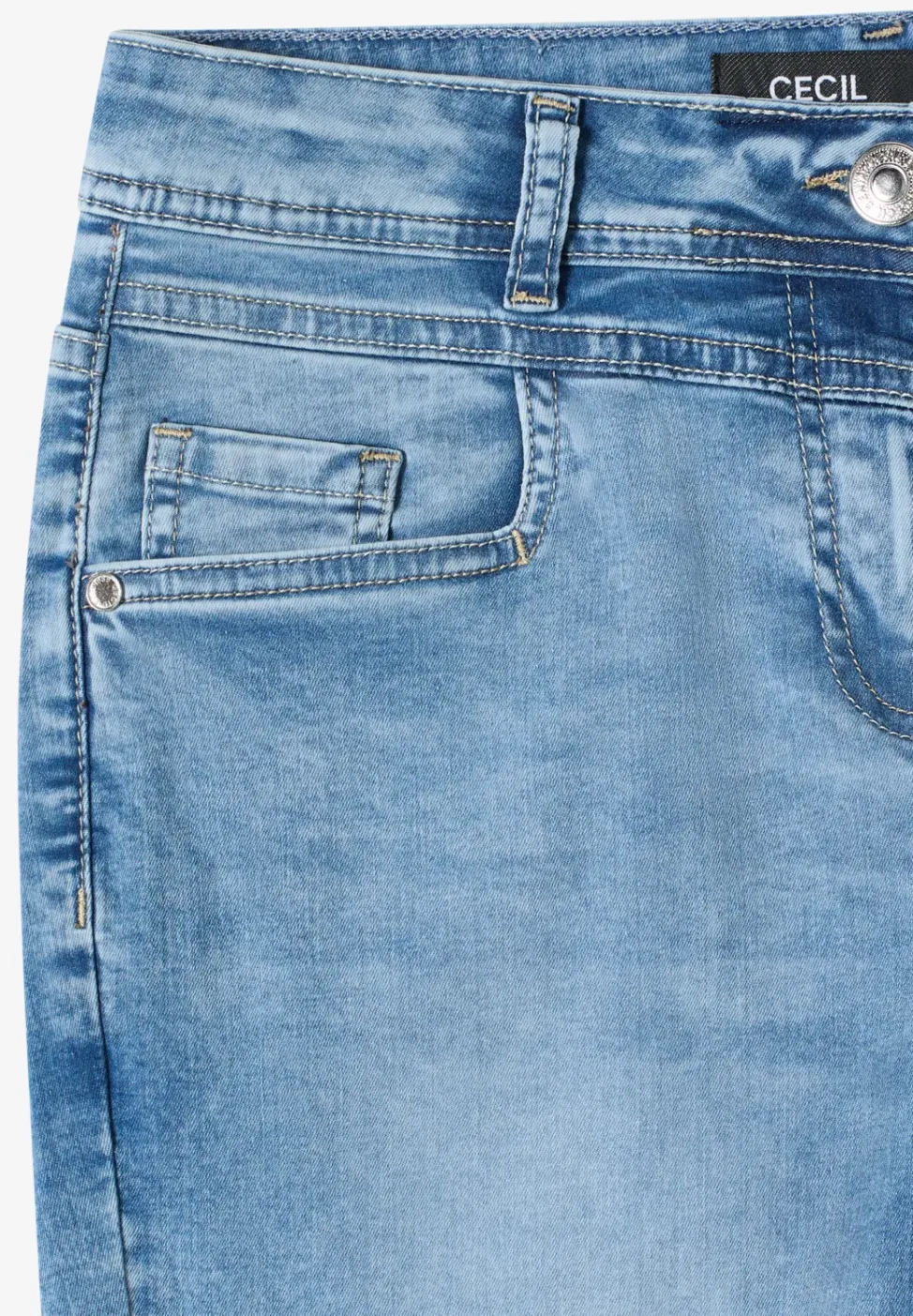 3/4 Slim Leg jeans in casual fit