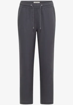 Slim Legs broek in causale pasvorm van linnen