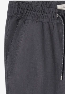 Slim Legs broek in causale pasvorm van linnen