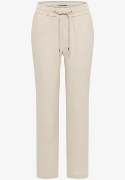 Slim Legs broek in causale pasvorm van linnen