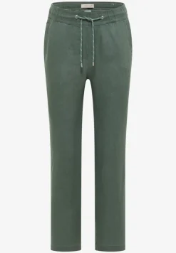 Slim Legs broek in causale pasvorm van linnen