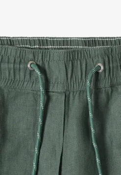 Slim Legs broek in causale pasvorm van linnen