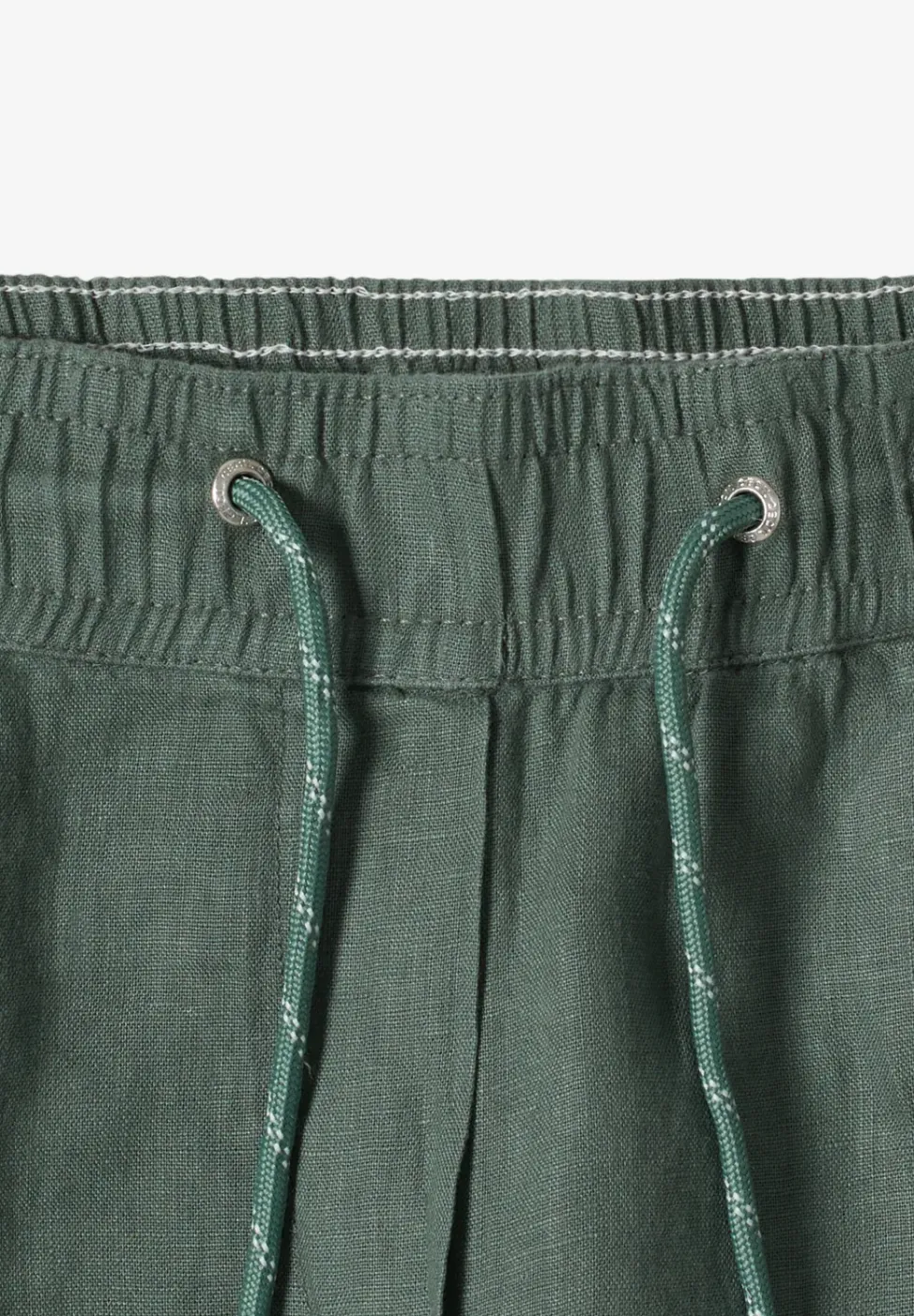 Slim Legs broek in causale pasvorm van linnen
